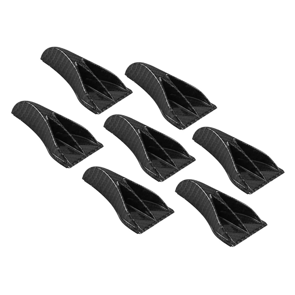 7 Pieces Car Roof Decoration Air Vortex Generator Shark Fins