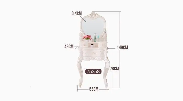 De Maquiagem Comoda Para Quarto Toaletka Do Sypialni Makeup Box Tablo Bedroom Furniture Penteadeira Korean Dressing Table