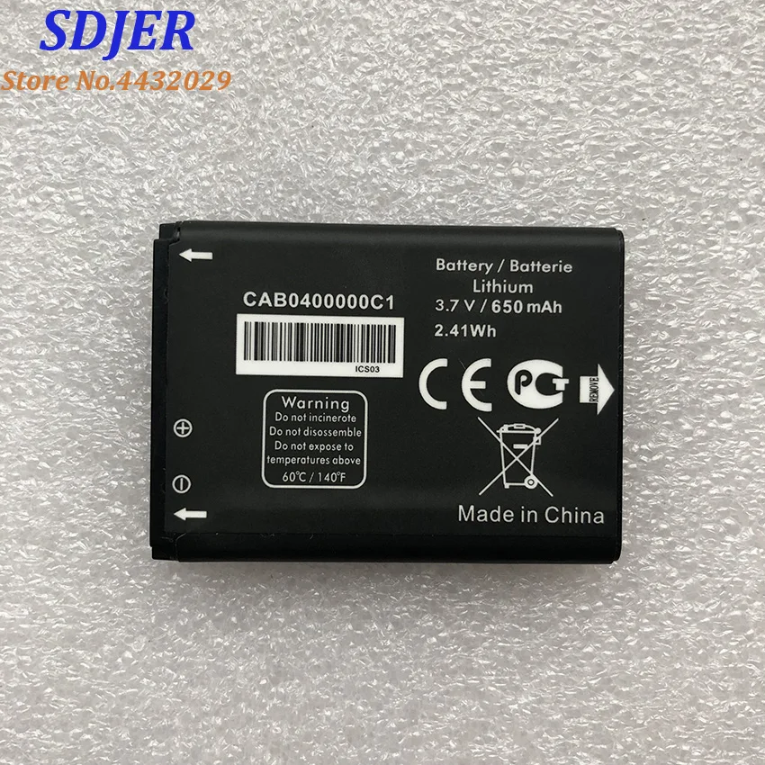 Новый CAB0400000C1 TLi004AB CAB22D0003C1 CAB30M0000C2 батарея для ALCATEL Работает с любым оператором OT708