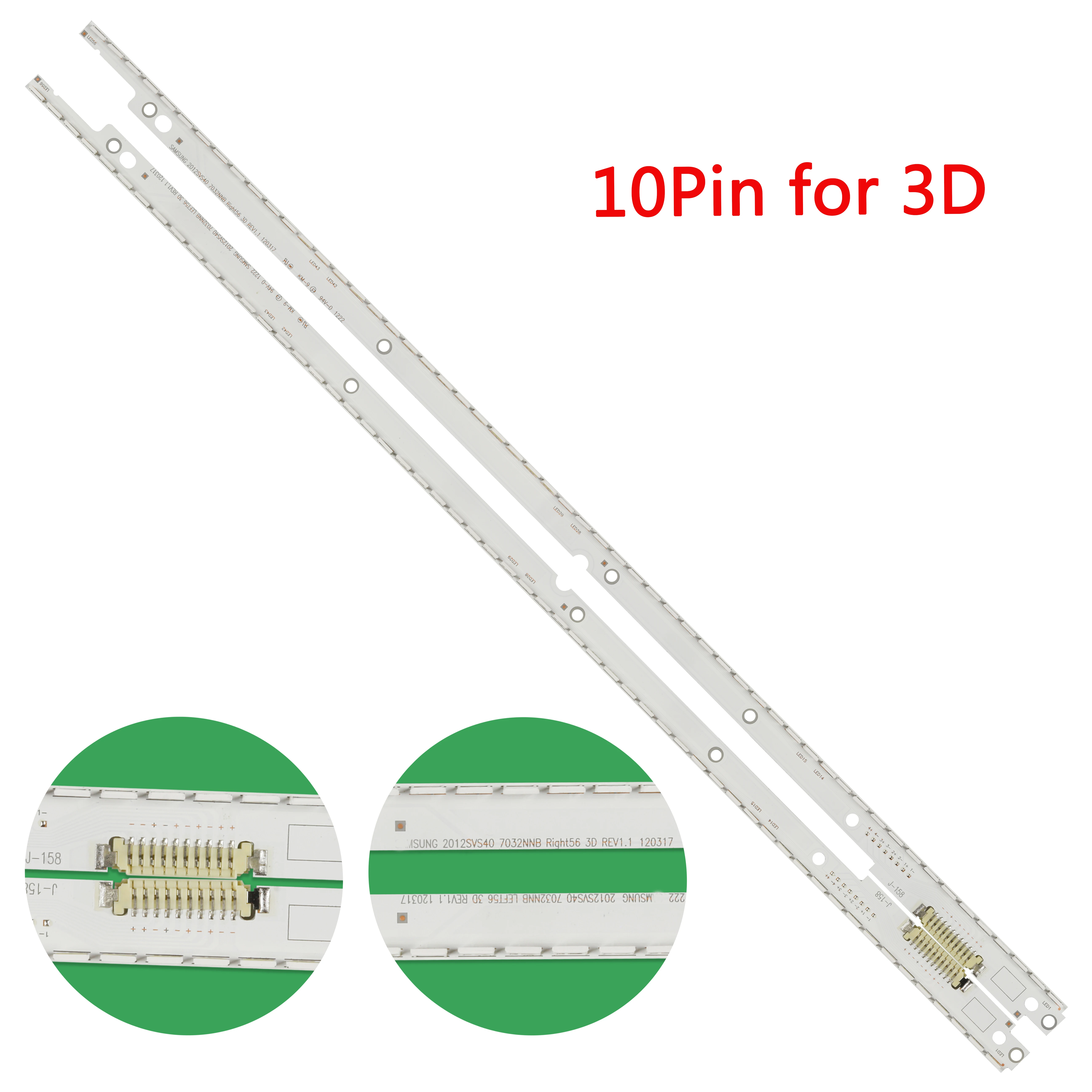 LED lámpara de luz de fondo de para UE40ES6530 UE40ES6800 UA40ES6100 2012SVS40 7032NNB 3D R2GE-400SMB-R3 un BN96-21712A BN96-21711A