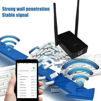 

300Mbps WiFi Signal Range Booster Wireless Networks Amplifier Extender Internet Repeater VDX99