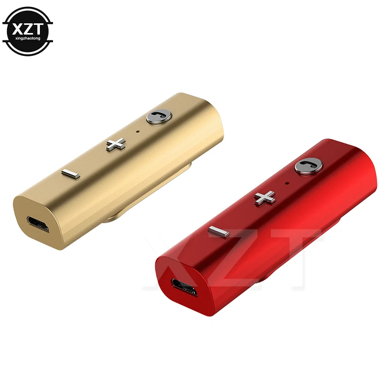 Bluetooth V4.2 автомобильный комплект 3,5 мм разъем беспроводной аудио приемник EDR стерео музыкальный адаптер с HD микрофоном авто динамик для наушников
