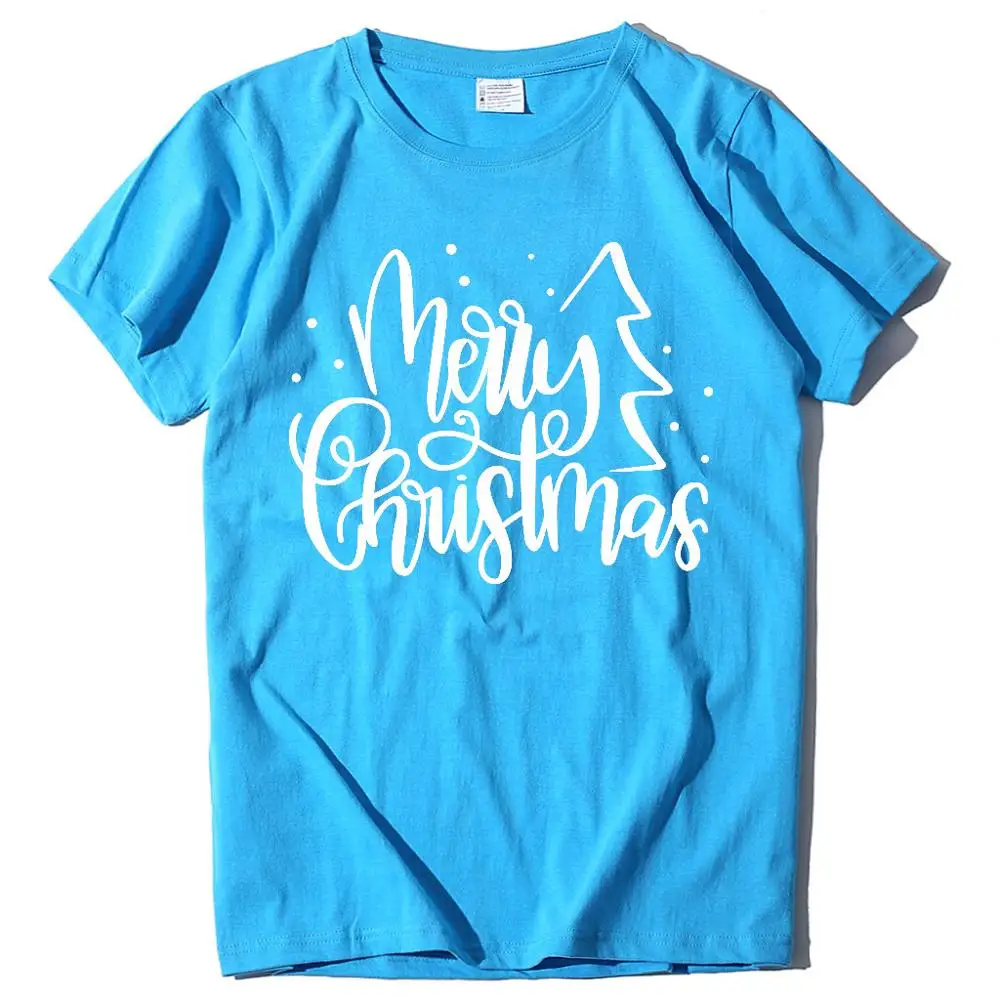 12 Рождественская женская футболка Kawaii Merry Christmas с принтом, Повседневная футболка, свободные футболки, хлопок, футболка с круглым вырезом размера плюс - Цвет: 12