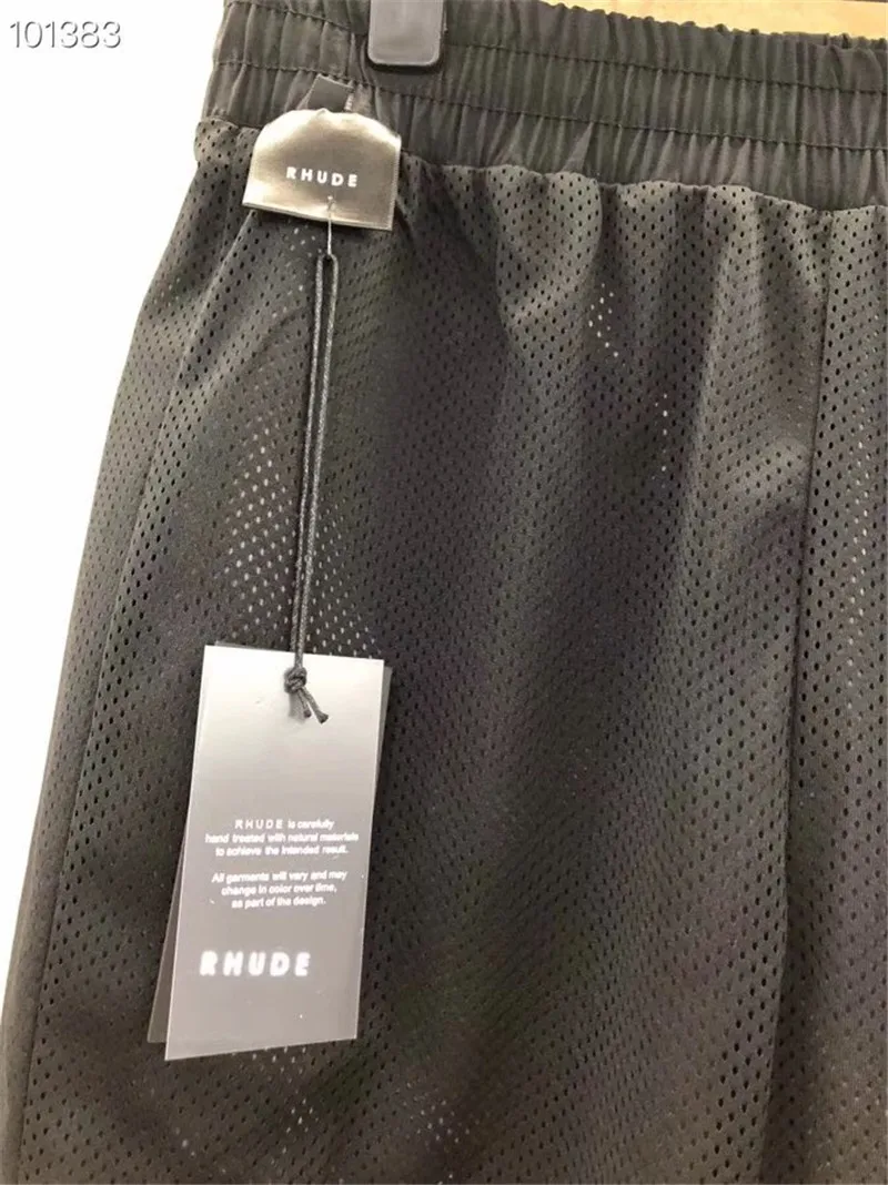 RHUDE PANTS MEN WOMEN 1:1 high quality Pants Full Length Hip hop Streetwear Mens RHUDE Trousers