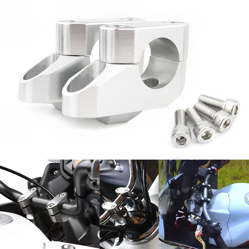 Для KTM 125 390 Duke 690 790 1290 Super 28 мм 1 1/8 &quotРуль стояки монтажный толстой бар стояк