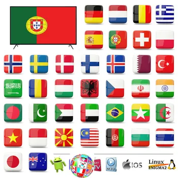 

Europa IPTV Portugal iptv m3u Abbonamento DAZN Movistar Sport cinema Box office per Smart TV Box Android tv france spain iptv