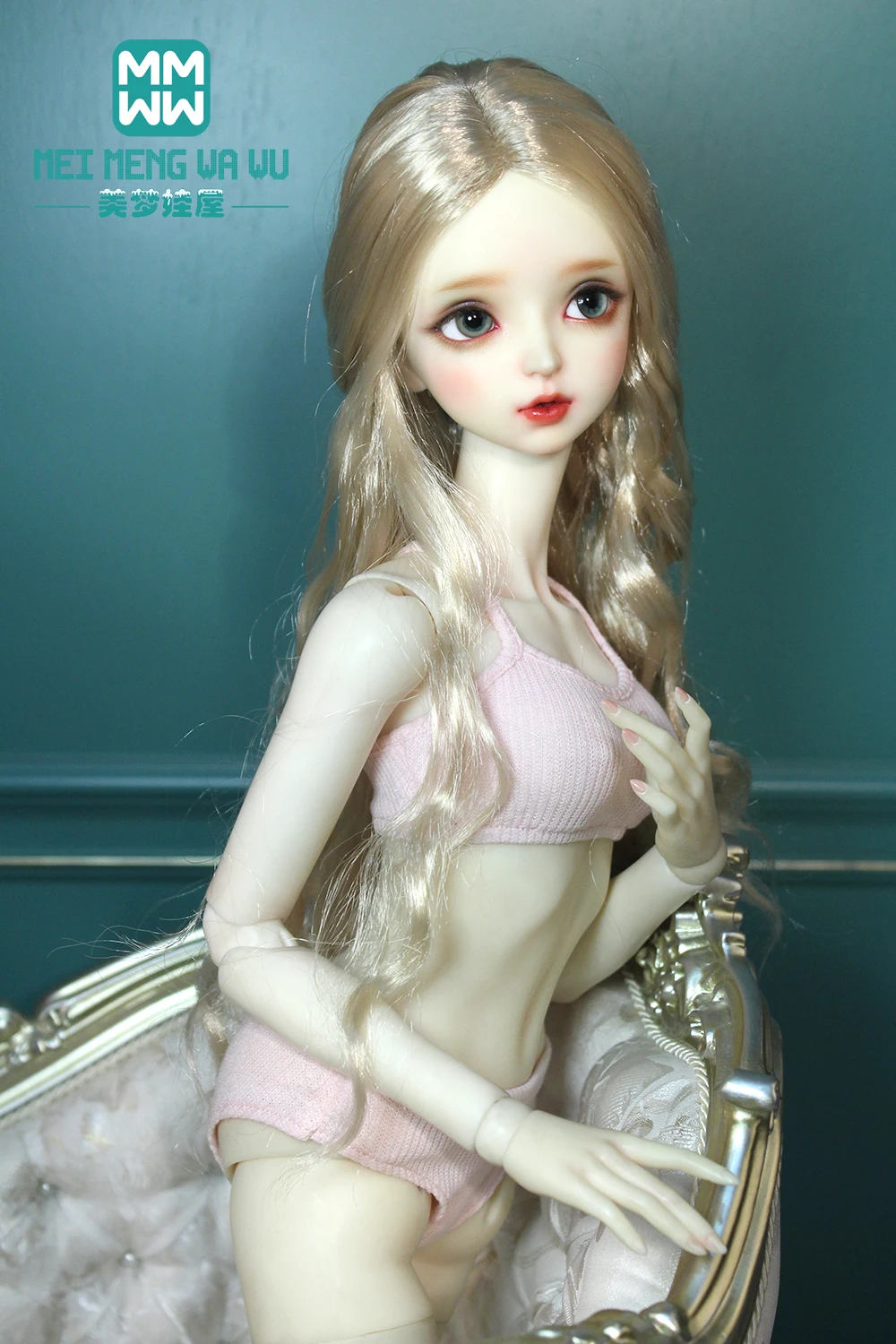 

BJD кукла аксессуары для одежды 58-60 см 1/3 SD DD игрушки мяч шарнирная кукла Модные Подтяжки комплект нижнего белья
