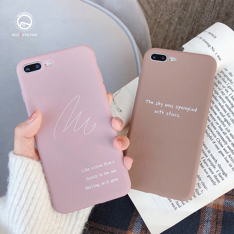 

Love Pattern Cover Case For Iphone 7 6s 8 Plus Phone Case For Iphone 6 6s 7 7plus 8 8plus X XS Soft TPU Silicone Phone Cases