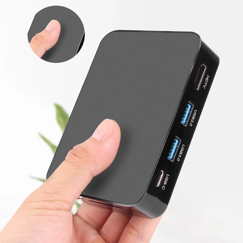 ТВ конвертер Многофункциональный USB аксессуары type-C мобильный телефон расширение база кронштейн C Тип
