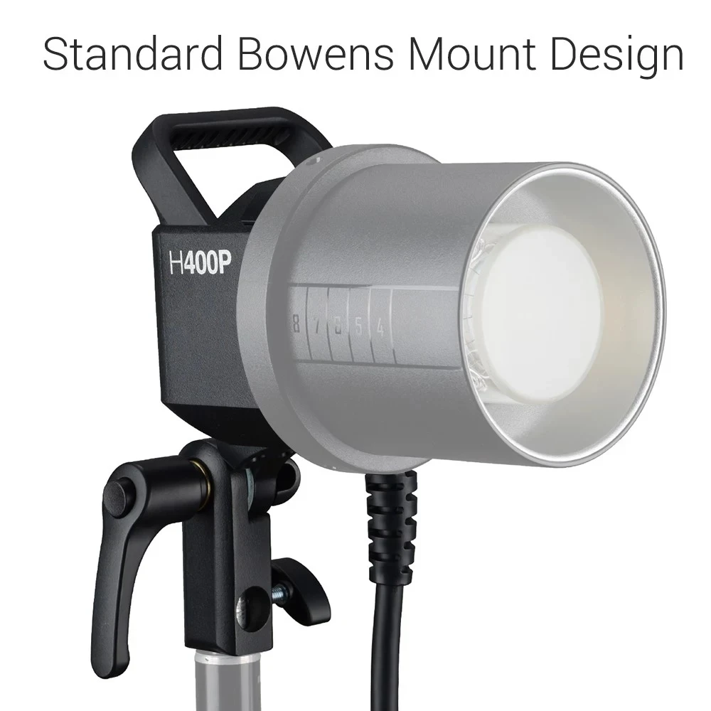 Godox H400P Flash Head Bowens Mount Off Flash Handheld Extension Head for Godox WITSTRO AD400 AD400Pro