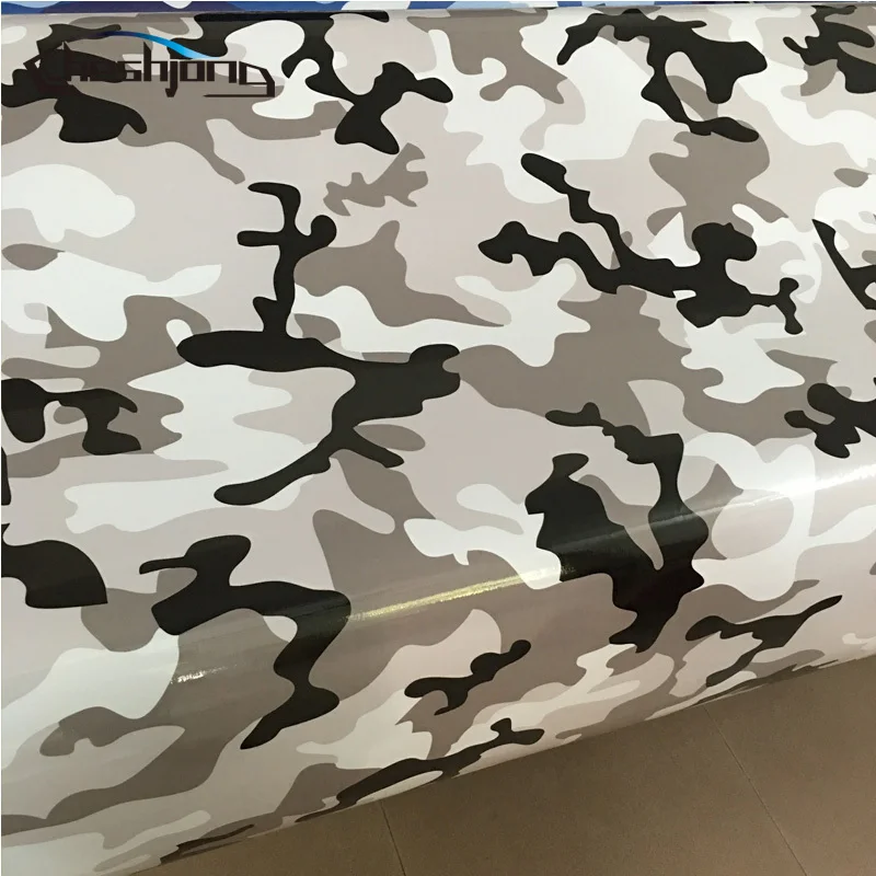 Glossy-Black-White-Snow-Camouflage-Vinyl-Car-Film-02