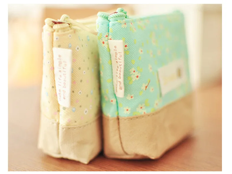 

Korean-style Creative Small Flowers Fresh Purse Coin Bag Small Objects Storage Fabric Purse Ten Yuan Store Supply of Goods