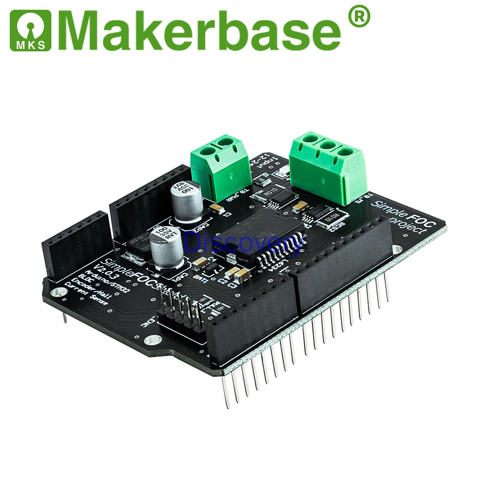 

SimpleFOC Shield V2.0.3 FOC BLDC Servo Motor Controller