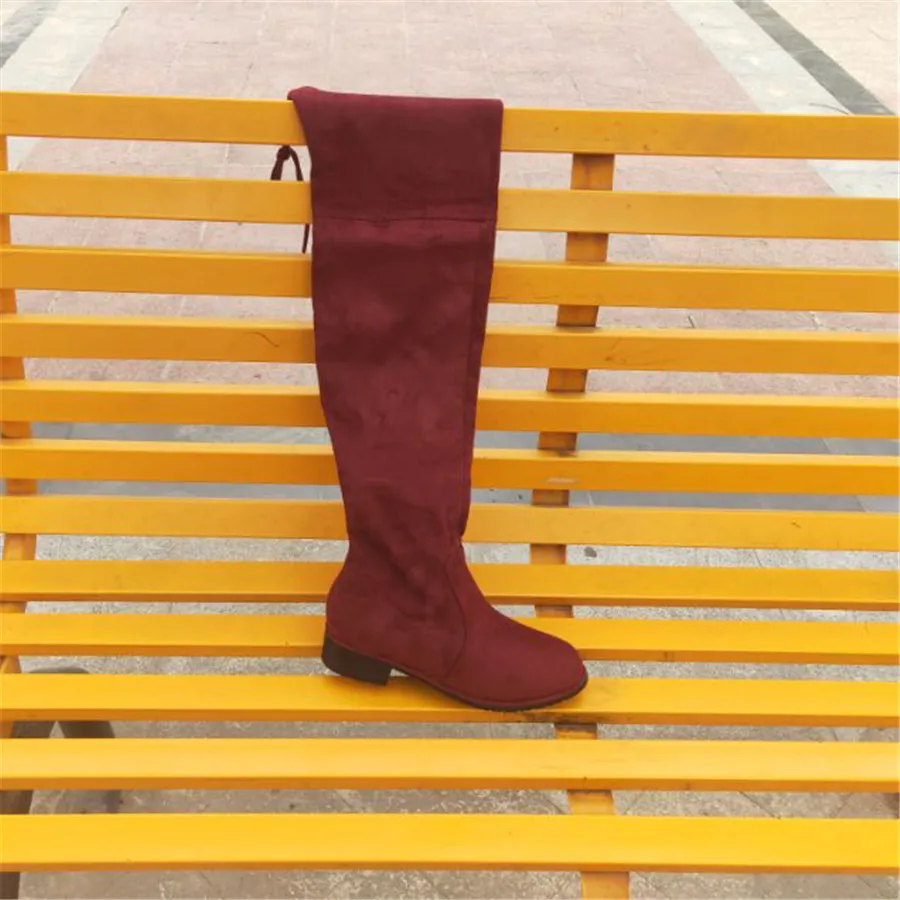 

sexy fashion over the knee heels shoes 2019 England high Long Knight boots woman