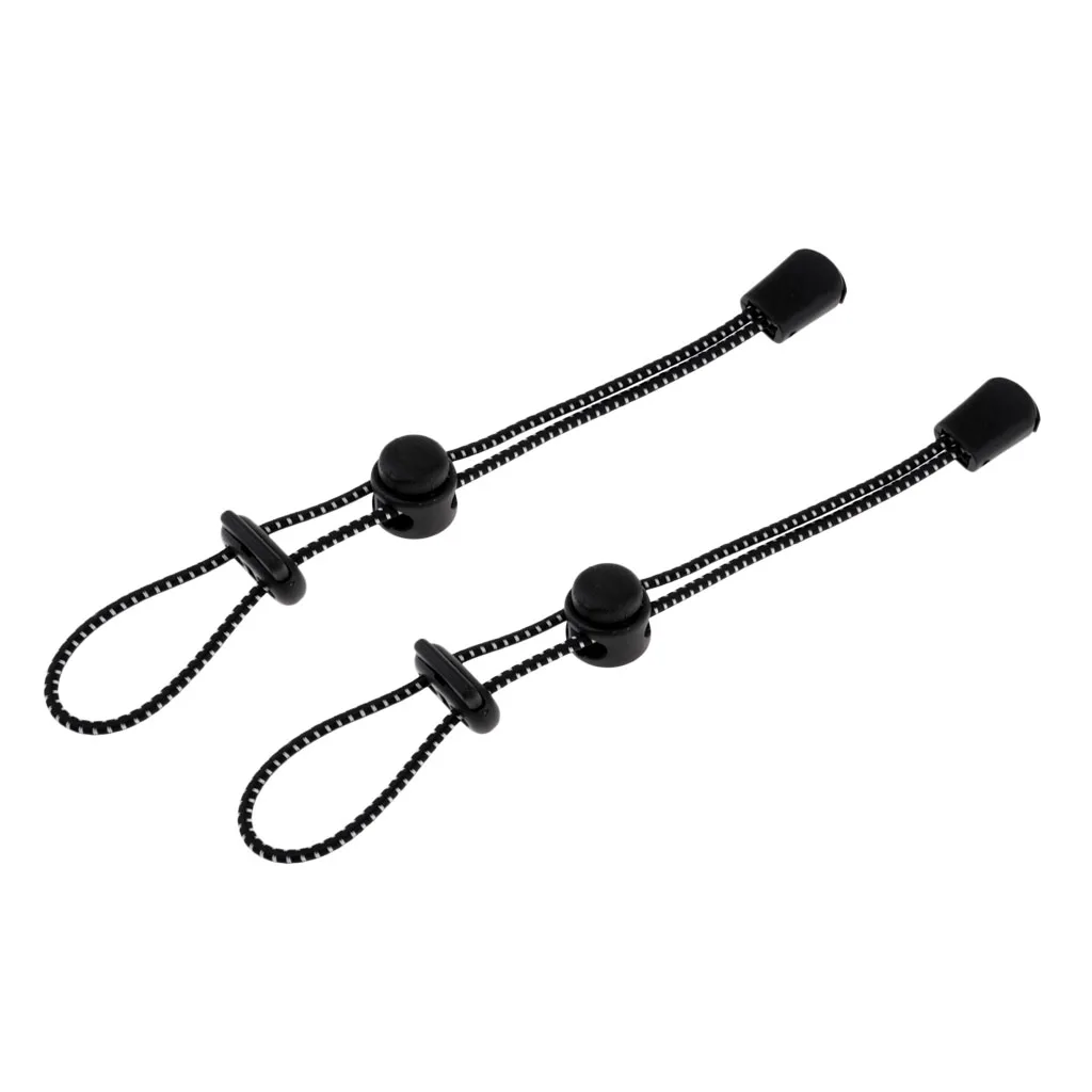 2 Pieces Backpack Securing Hiking Walking Trekking Stick Elastic Rope Holder