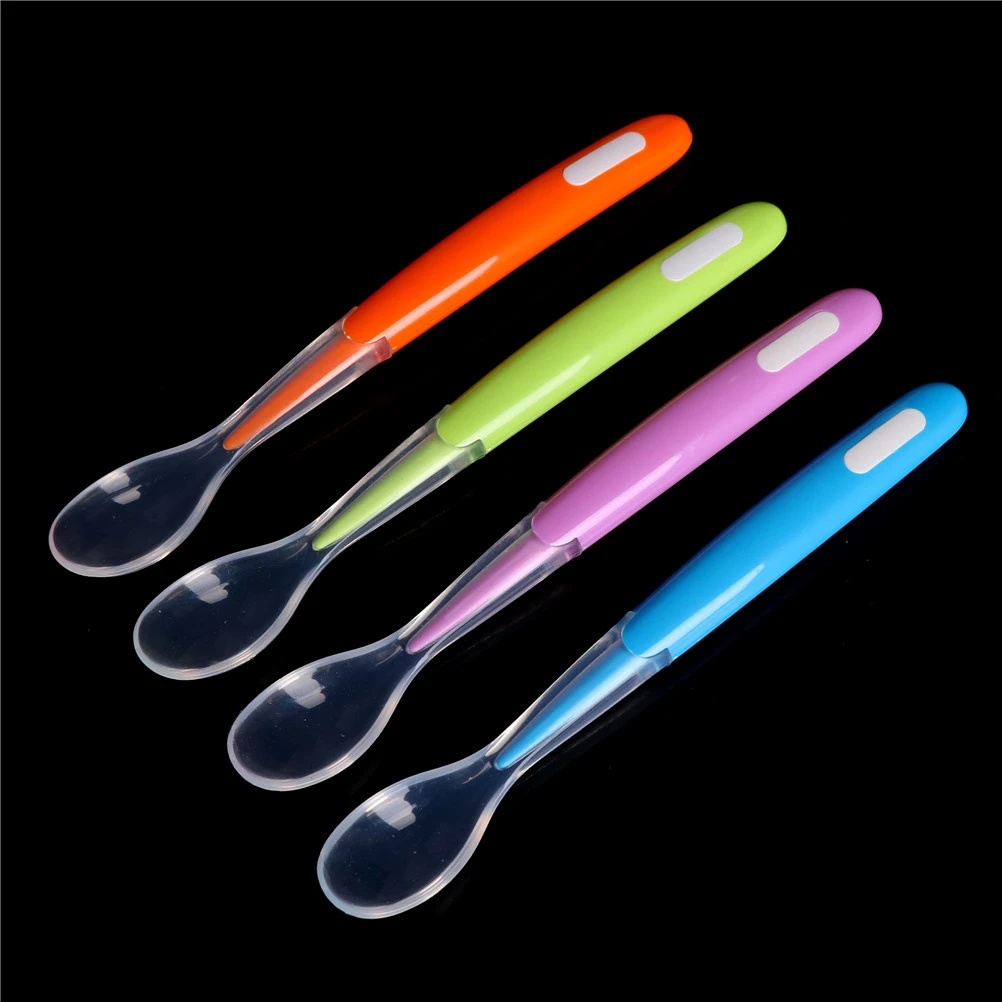 Bebe Silicone Cuillere Nouveau Ne Eau Bebe Alimentation Cuillere Souple Soupe Louche Alimentation Vaisselle Vaisselle Pour Enfants Alimentation Formation Cuillere Aliexpress