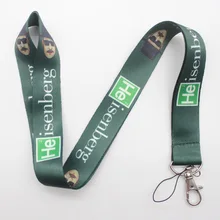 Маленькие оптовые продажи Новые 10 шт Heisenberg шеи ремень ключи Lanyards C-20