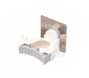 Gold White Волшебная палочка, крепкий крючок, клейкие многоцелевые крючки, настенный держатель для швабры, органайзер, щетка для румян, метла, крючки для кухни и ванной - Цвет: Gold White