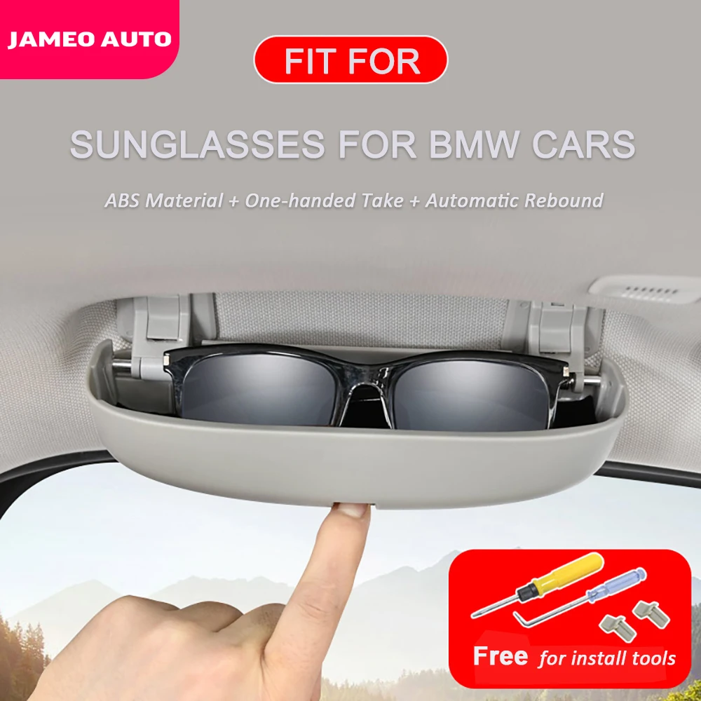 Car Sunglasses Holder Sun Glasses Box Eyeglasses Case For Bmw X1 X3 F25 X5  G05 F10 F11 F20 I3 Accessories - Glasses Case - AliExpress