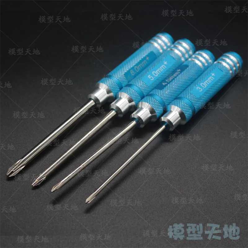 Metal Phillips Screwdriver Tool Kit 3.0mm 4.0mm 5.0mm 6.0mm HSP 80109 For 1/10 RC Car 94123 94122 94111 94166 94188