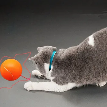 

Pet Fun Safe Automatic Adjustable Mode Light Pointer, Detachable Tennis Ball And Holder Interactive Laser Funny Cat Exercise Toy