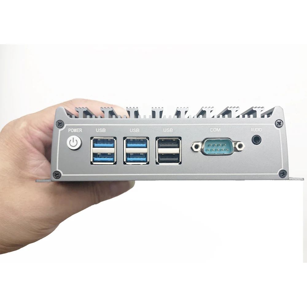 chatreey X1 mini pc intel core i5 i7 fanless industrial desktop computer metal case windows 7/10 linux thin client htpc