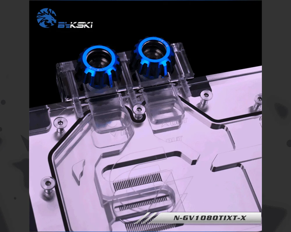 Bykski N-GV1080TIXT-X, Full Cover Graphics Card Water Cooling Block RGB/RBW for Gigabyte AORUS GTX1080Ti Xtreme Edition  