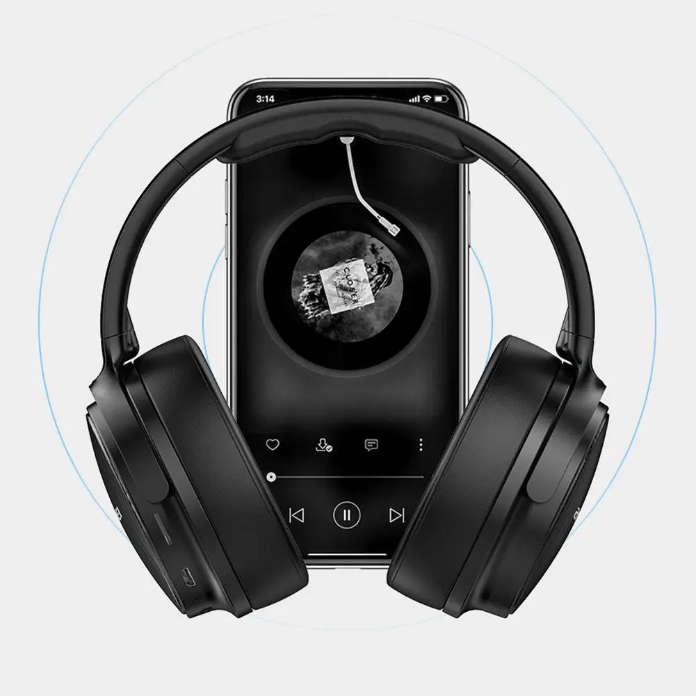 Складные Bluetooth V5.0 Наушники Awei спортивные беспроводные наушники 3D стереонаушники