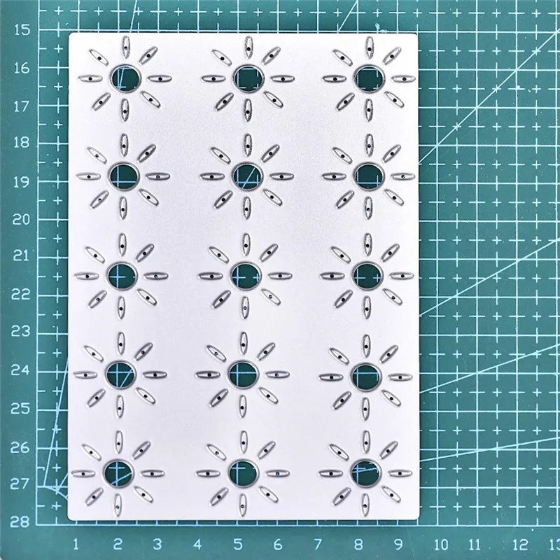 

Eastshape Dies Sunflower Frame Border Metal Cutting Dies New 2019 for Scrapbooking Craft Card Embossing Diecut Template Stencil