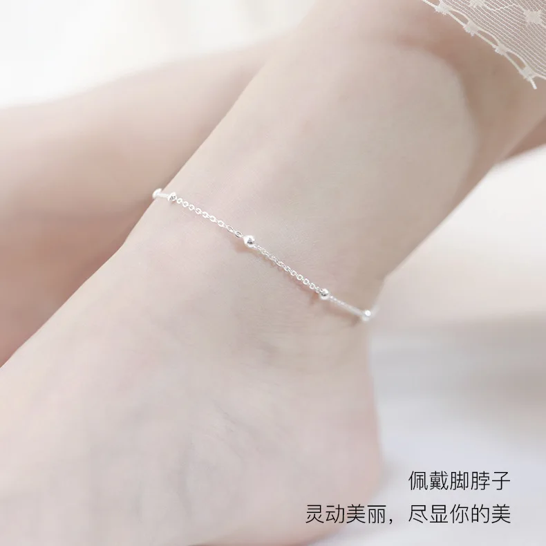 여성을위한 여름 패션 체인 Anklets 비치 파티 비즈 발목 보석 소녀 최고의 선물