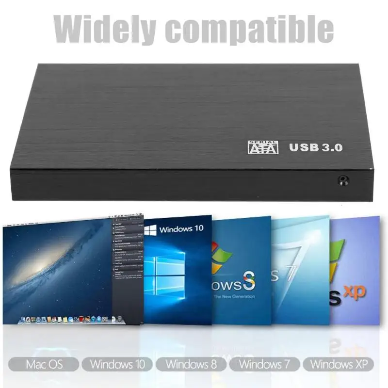 2,5 дюйма USB 3,0 на sata hdd Box корпус usb3.0 sata hdd корпус SSD жесткий диск коробка внешний Портативный 6-Gbps SSD жесткий диск Корпус для внешнего жесткого диска