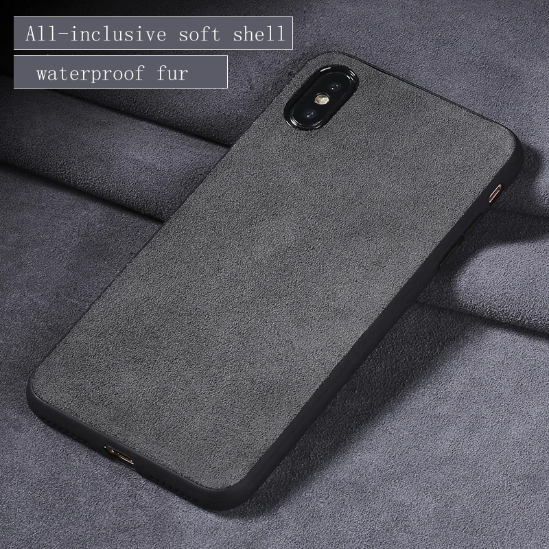 Чехол для телефона для Xiaomi mi 9 SE 9T A3, чехол Pocophone F1, замшевый Мягкий чехол из ТПУ с краями для Red mi 7 7A K20 Pro Capa
