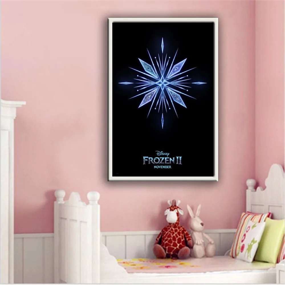 Замороженные 2 плаката и принты Популярные анимированные кинокартины для спальни гостиной детской комнаты декоративная живопись