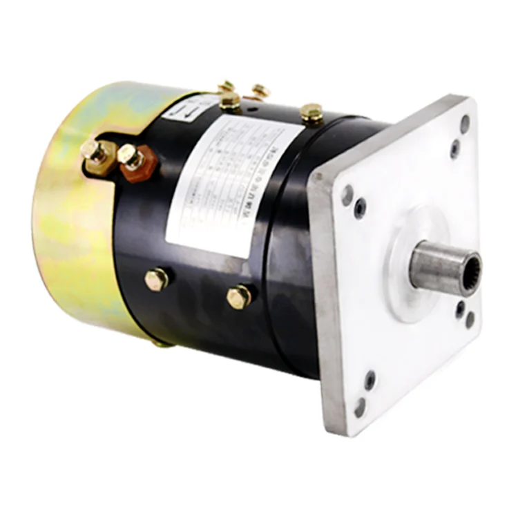 Electric sanitation vehicle motor, 4kw, 48V, four-wheeled vehicle, golf cart, patrol car, brushed DC motor