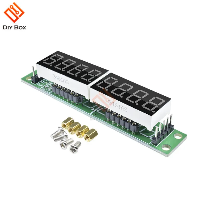 5PCS MAX7219 CWG 8-Digit Digital Tube Display Control Module Red for arduino