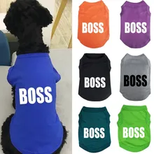 

dog t shirt vest puppy pet summer clothes Cotton Medium Dogs Sweatshirt french bulldog Pug costume Clothes for Small Dogs