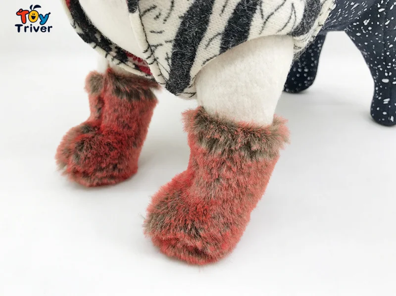 Kawaii Boston Hound Gundog Hunter Dog Plushie плюшевая игрушка мягкие животные кукла детские игрушки для девочек подарок на день рождения украшения для дома