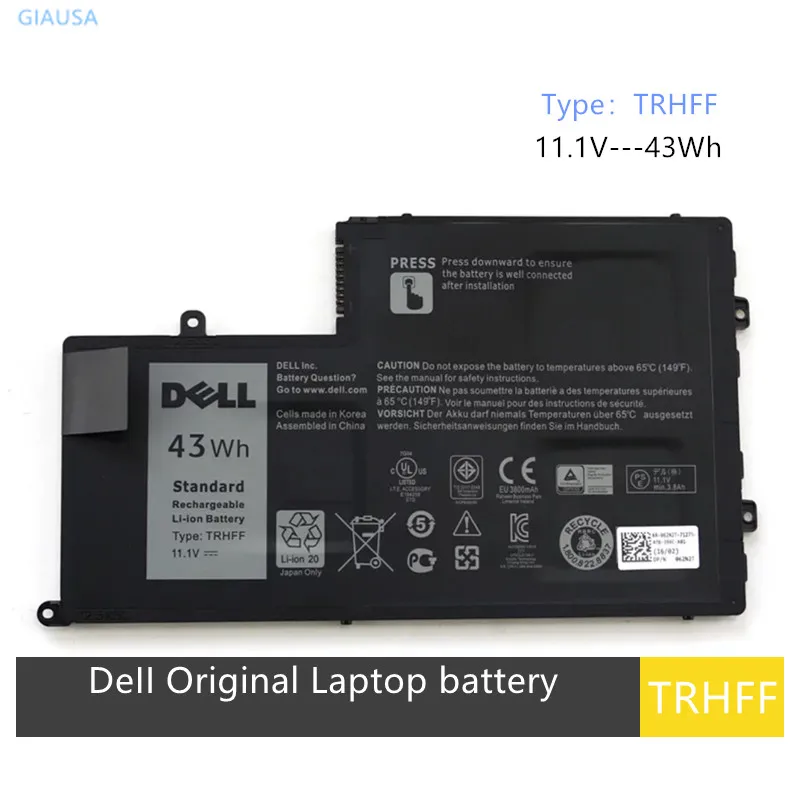 Оригинальный Новый Сменный аккумулятор для ноутбука DELL Inspiron 5547 5545 5548 5447 5445 5448 14-5447