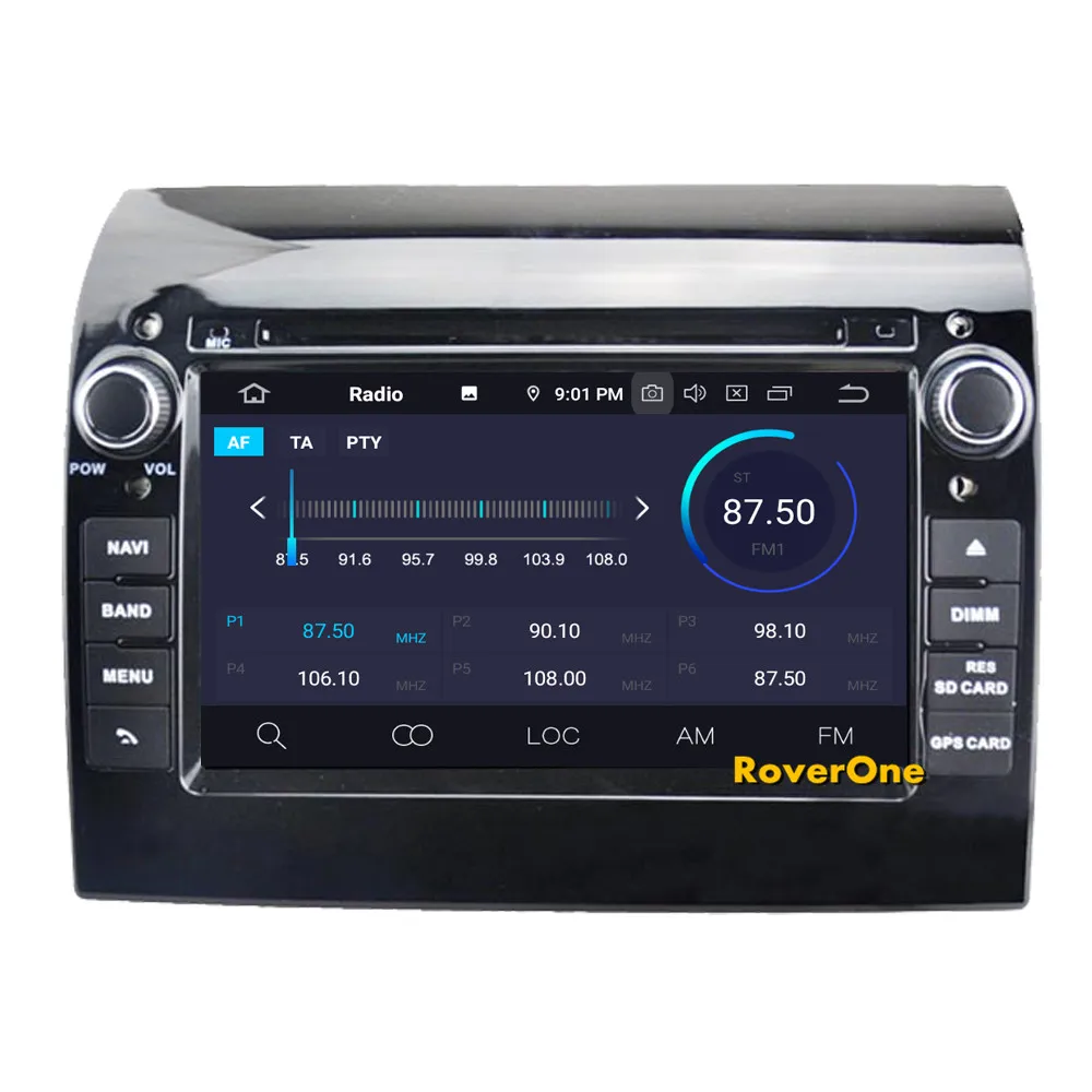 Perfect RoverOne Car Multimedia Player For Fiat Ducato 2009-2015 Android 9.0 4G+64G Octa Core Radio GPS Stereo Bluetooth Head Unit 8