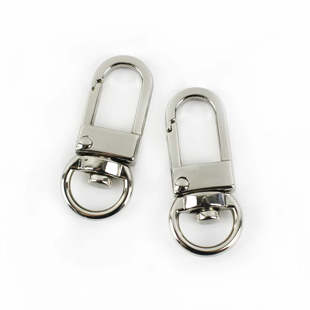 10/30pcs Metal Bag Buckle Dog Collar Buckles Handbag Strap Chain Clasps Lobster Swivel Snap Hook Buckle Hardware Leather Carfts Silver