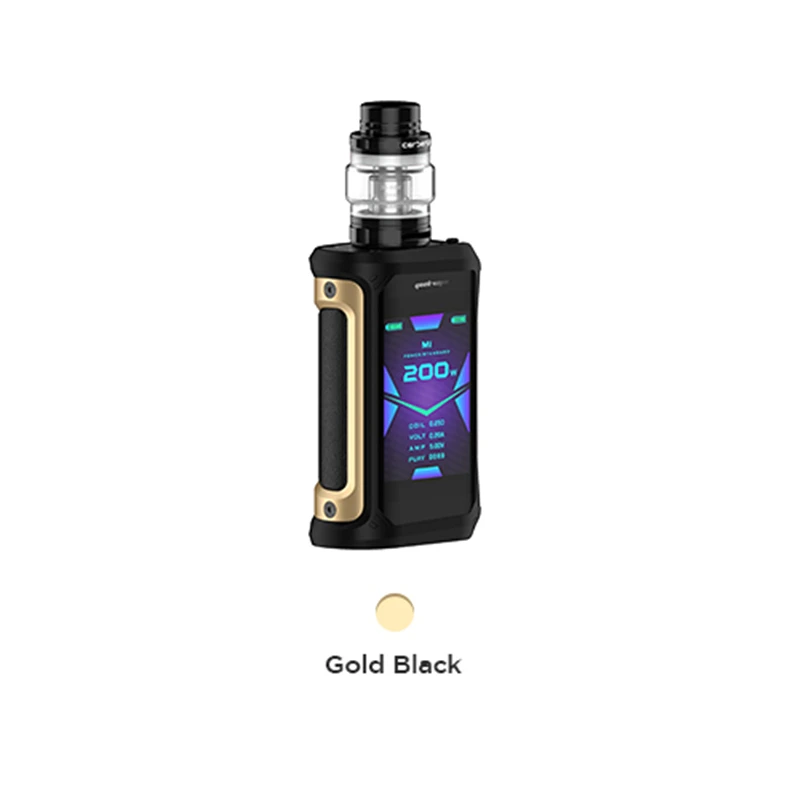 2 шт. электронная сигарета vape Geekvape Aegis X Комплект 200 Вт коробка мод подходит 5,5 мл cerbrus танк распылитель как 2,0 чипсет без Двойной 18650 батарея комплект