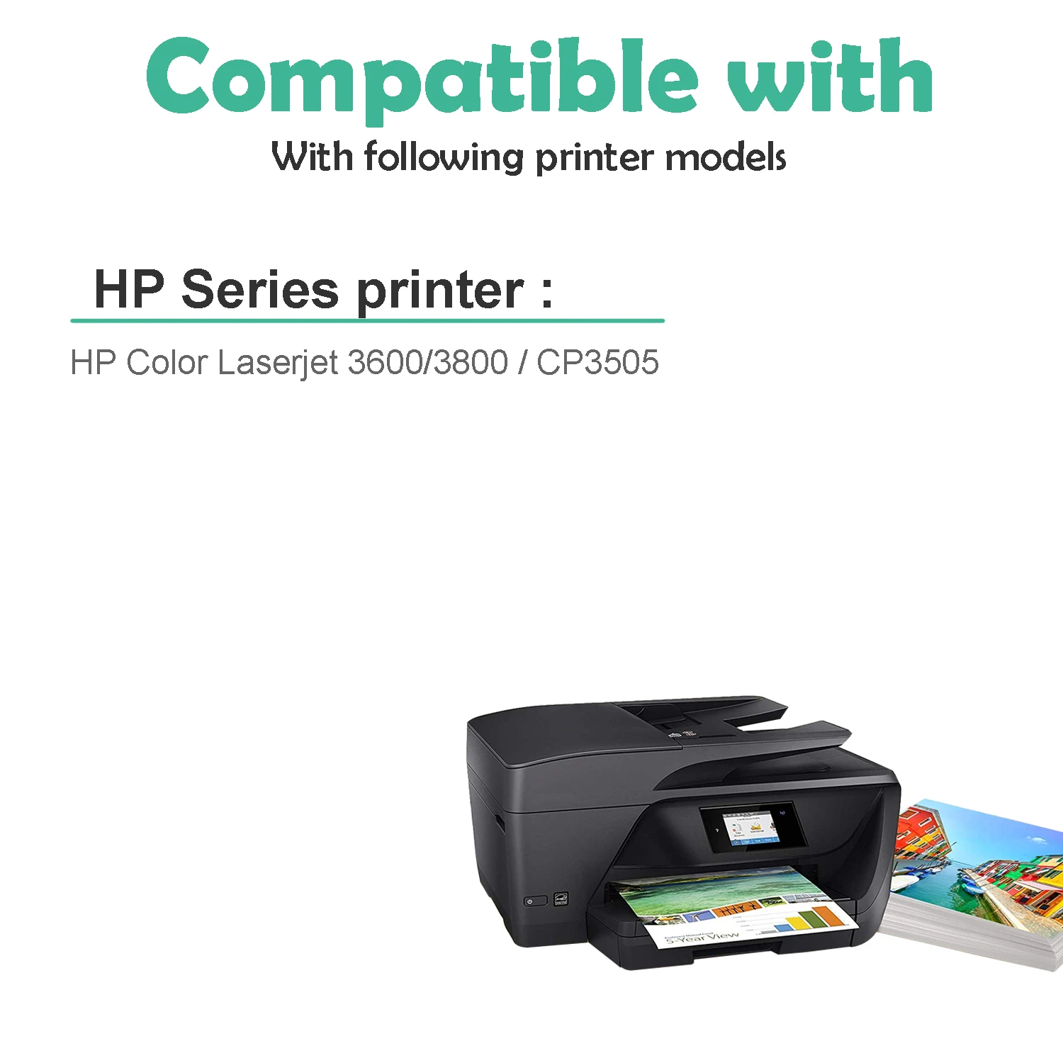 2BK совместимый цветной тонер-картридж для Q6470A для hp color LaserJet 3600/3800N/3800DN/CP3505