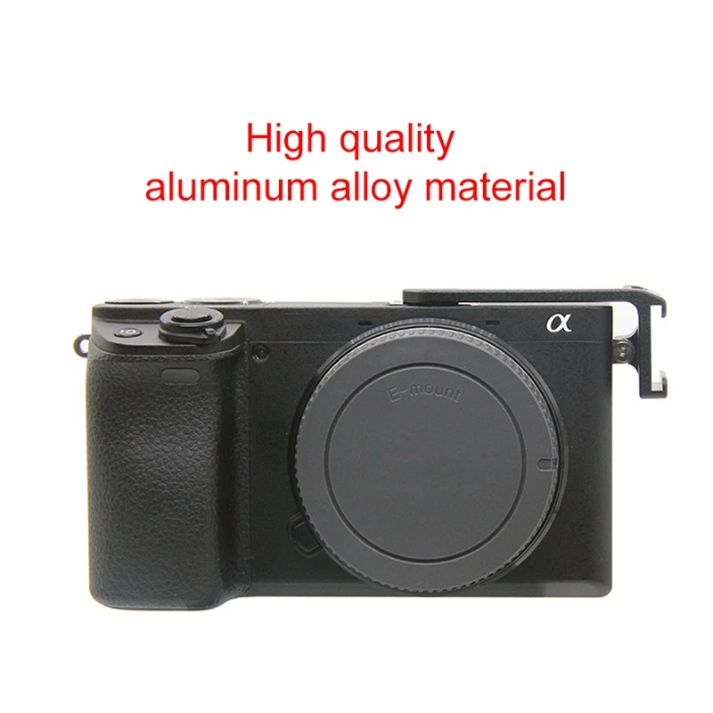Адаптер холодного башмака(левая сторона) для sony A6000 A6300 A6400 A6500 Dslr камера Микрофон прилагается