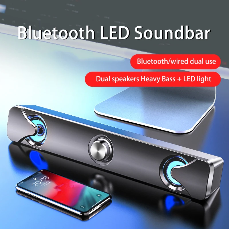 Портативный bluetooth-динамик беспроводная Экстра басовая колонка - Цена: 