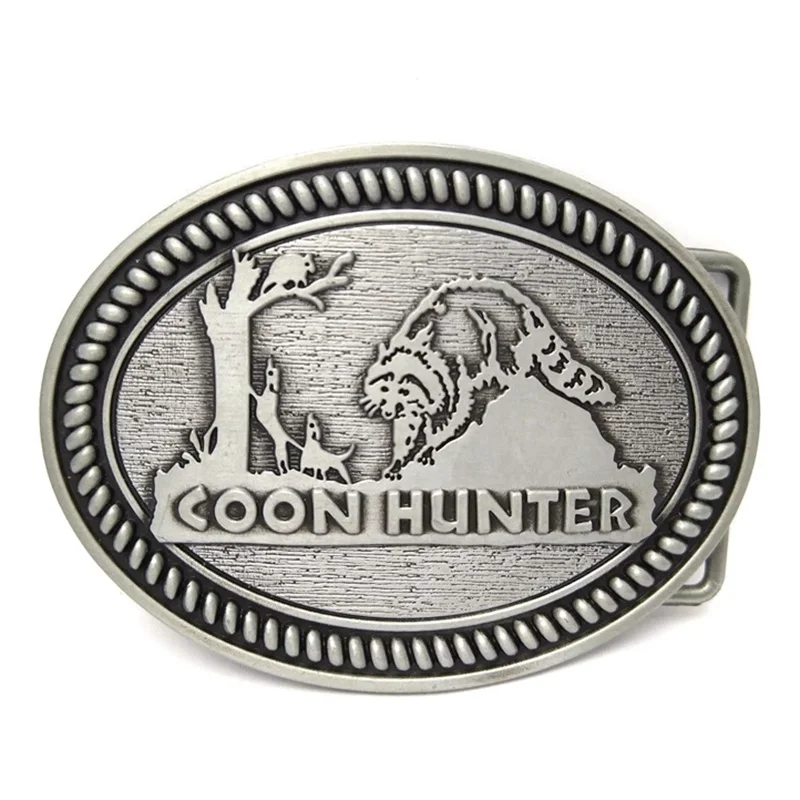 

Металлическая пряжка для ремня COON HUNTER в виде животного для мужчин и мальчиков, классные аксессуары в Западном ковбойском стиле «сделай сам», Прямая поставка, приветствуется