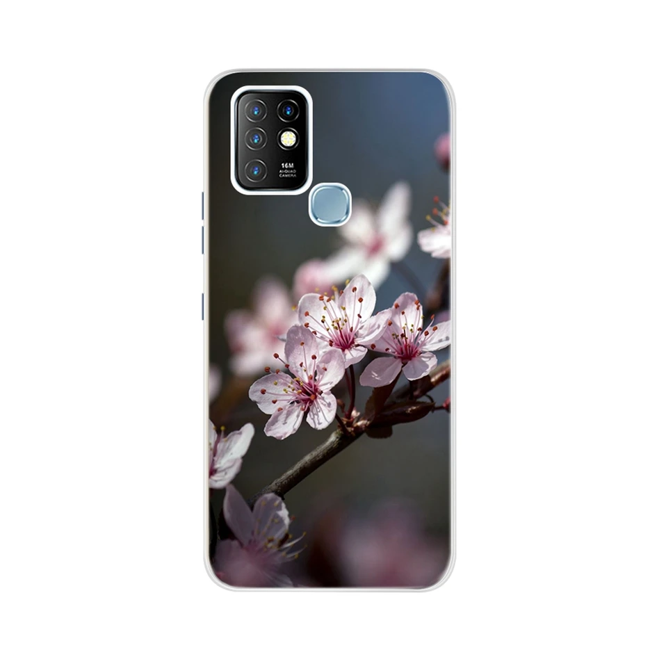 Soft Silicone Phone Back Cover for Infinix Hot 10 Series