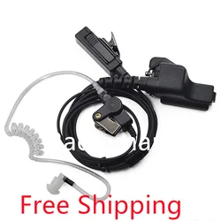 Oreillette à Tube acoustique, pour Motorola Radio HT1000 XTS2500 XTS3000 XTS3500 XTS5000, Radio bidirectionnelle 