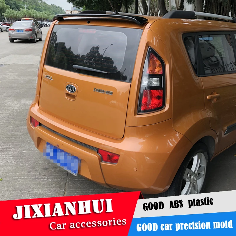 Спойлер для Soul 2011 2015 Kia soul YCK ABS пластик Материал заднее крыло автомобиля Цвет