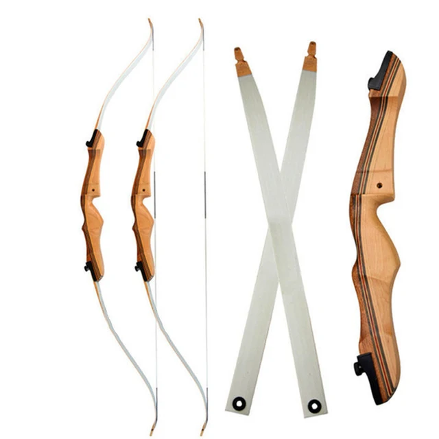 US $86.33 1pcs 38lbs 48inch 68inch Recurve Wood Suit Profession Novice Outdoor Hunting Shootin