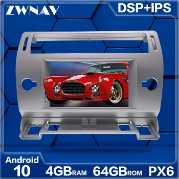 

PX6 4+64G Android 10 screen Car Multimedia Player For Citroen C4 Quatre Triumph GPS Navigation Auto Audio Radio stereo head unit